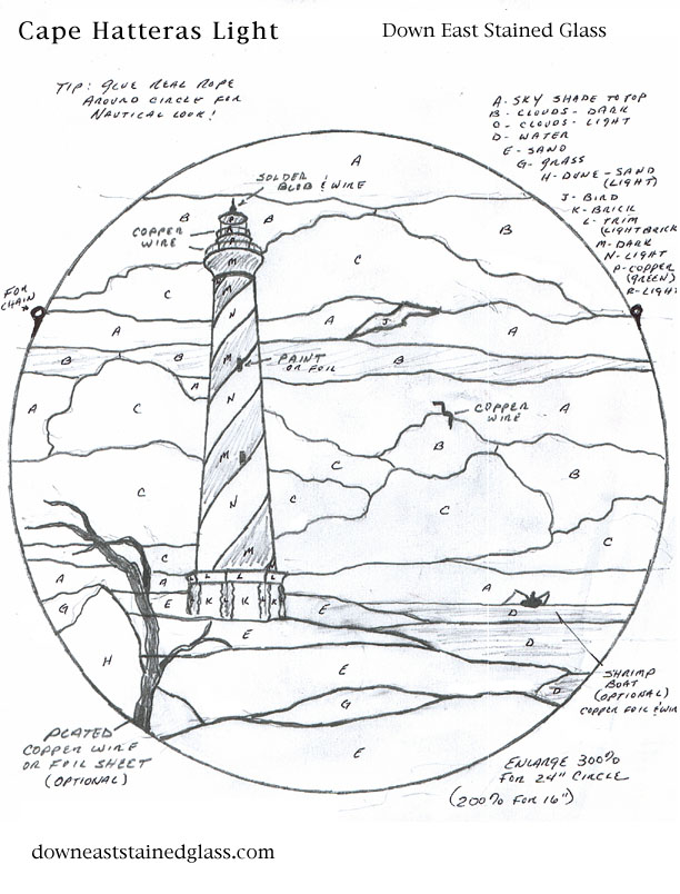 hatteras lighthouse pattern