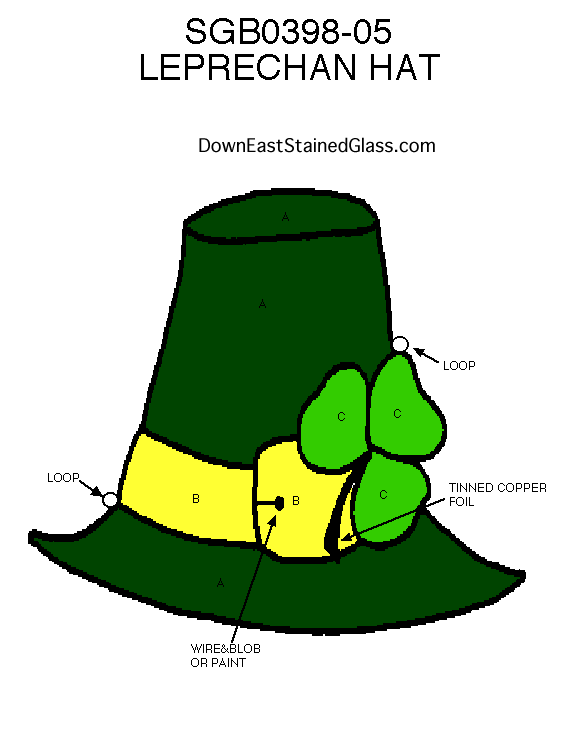 leprechaun hat pattern
