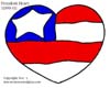 freedom heart stained
                glass pattern