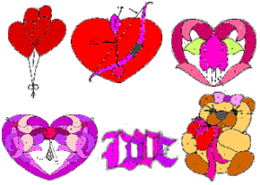 Valentine Stained Glass