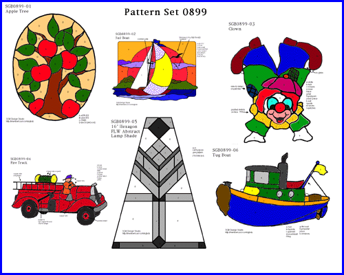 members request
                  '99 stained glass pattern set